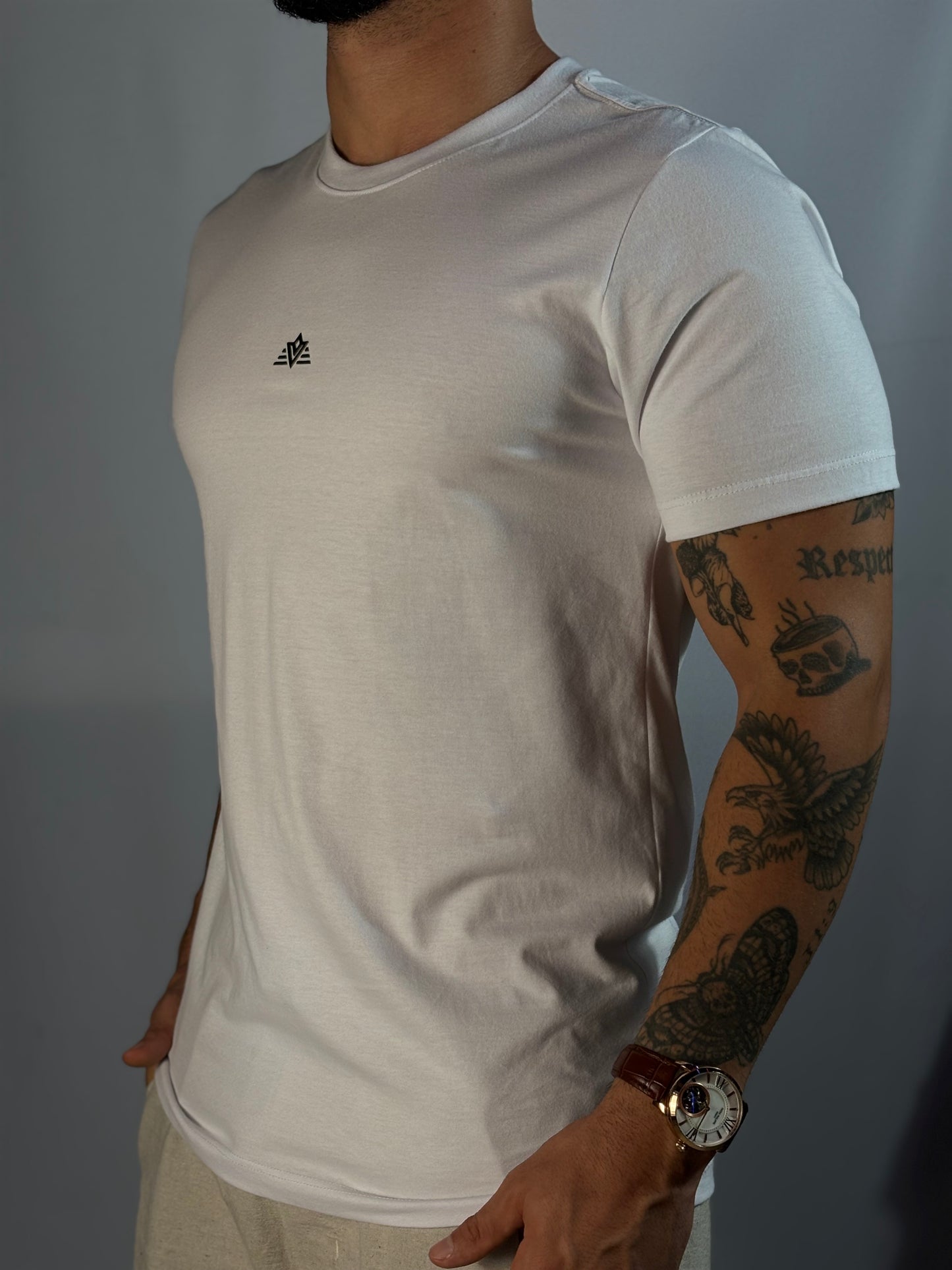 T-Shirt Favoretti | Cotton Fav - Icon Branca