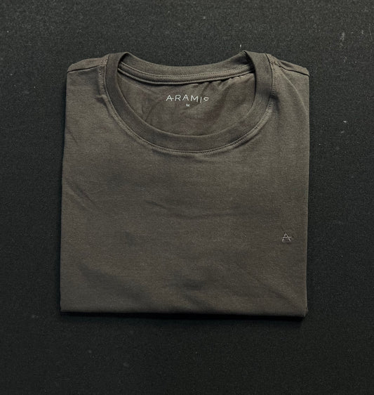 Camiseta Aramis | Pima Cotton - Marrom Escuro