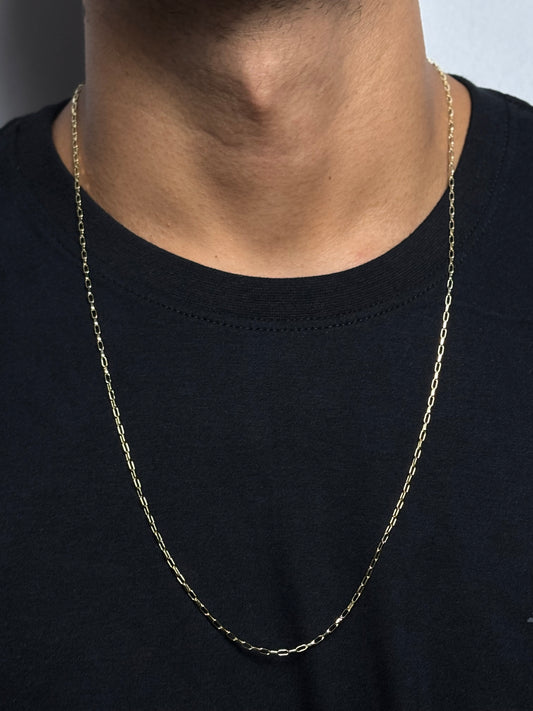 Cartier Clássica | corrente banhada a ouro 18K | 70cm