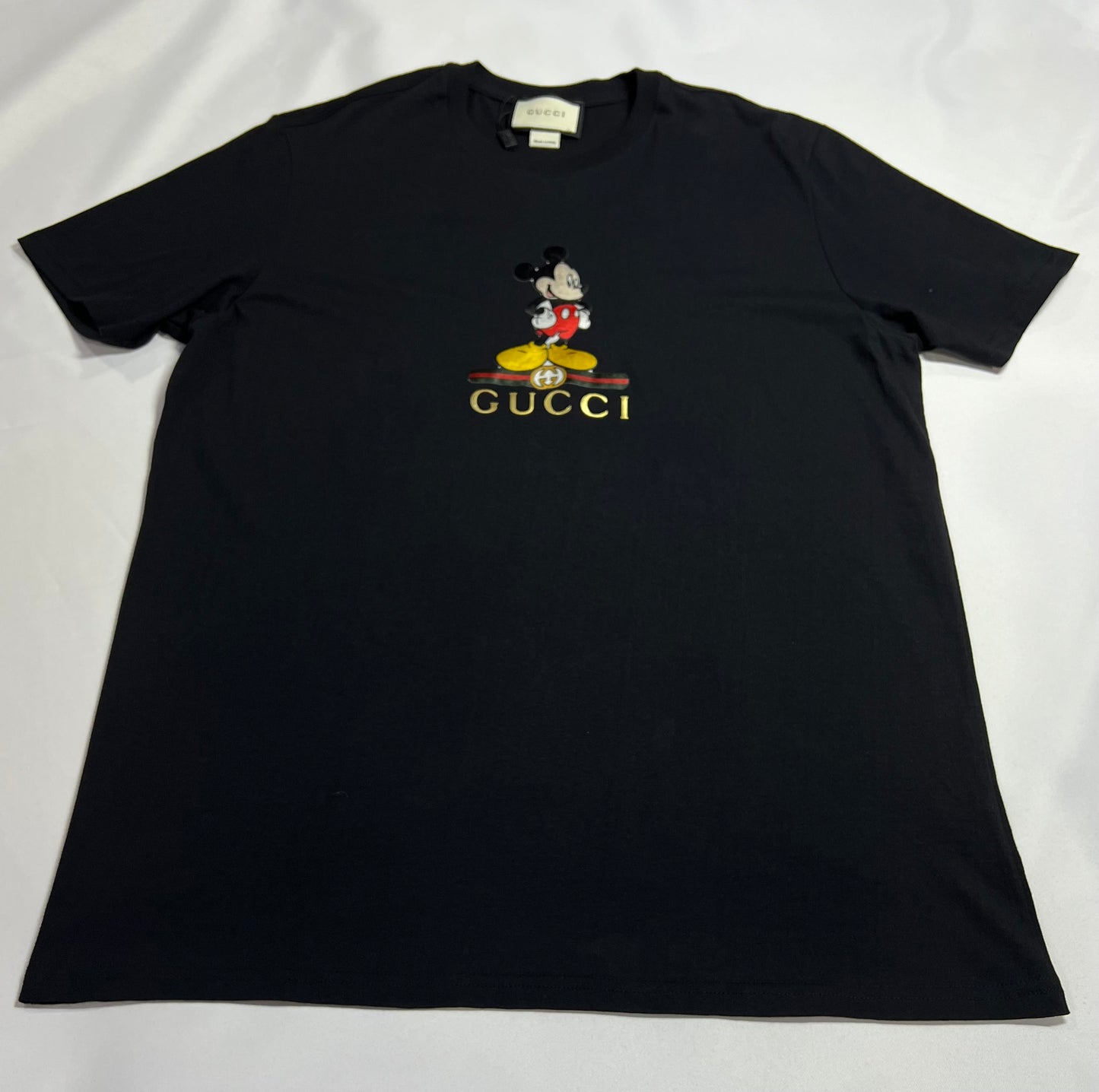 CAMISETA PERUANA GUCCI MICKEY PRETA