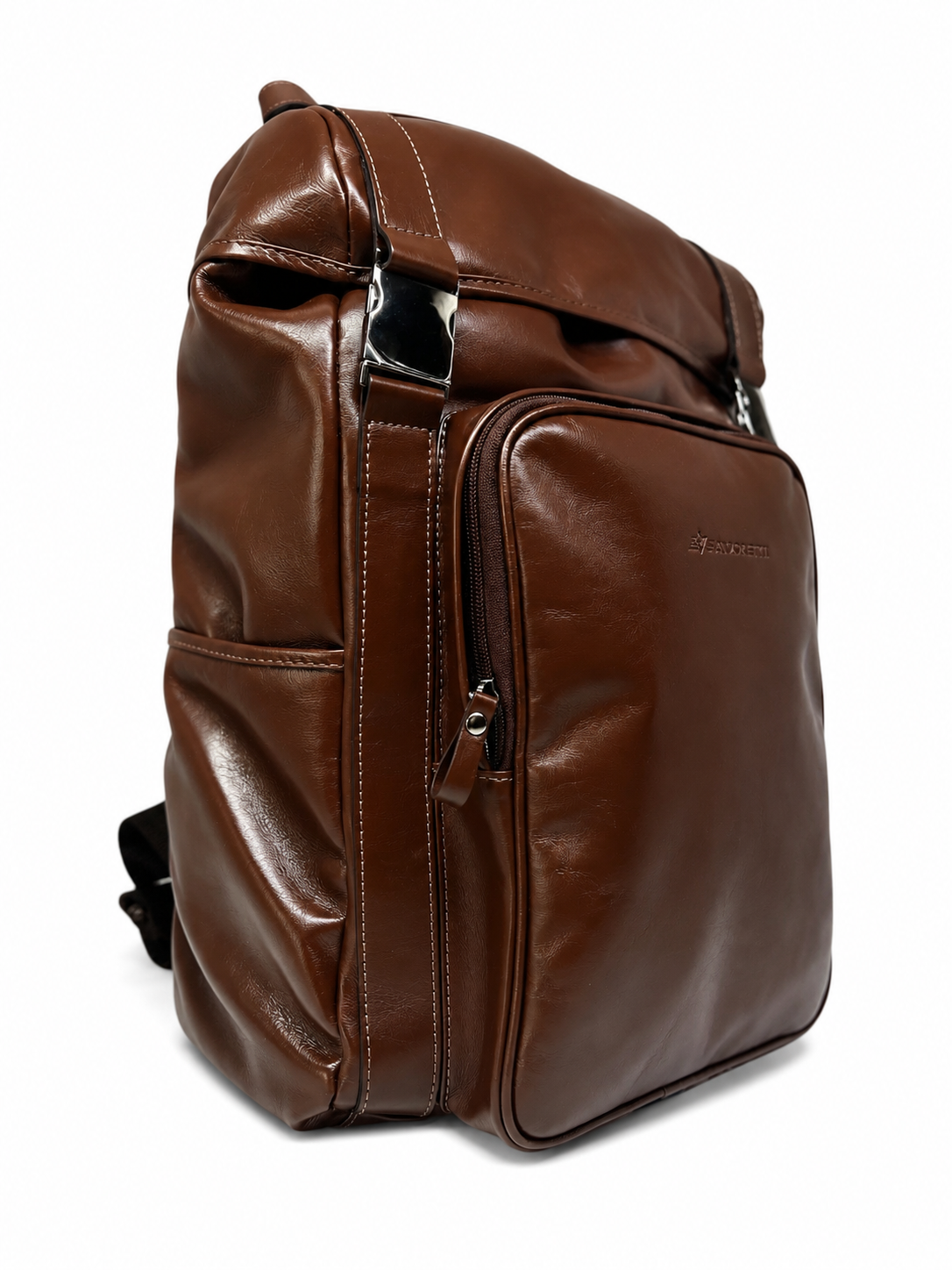 Mochila Favoretti Couro Legítimo