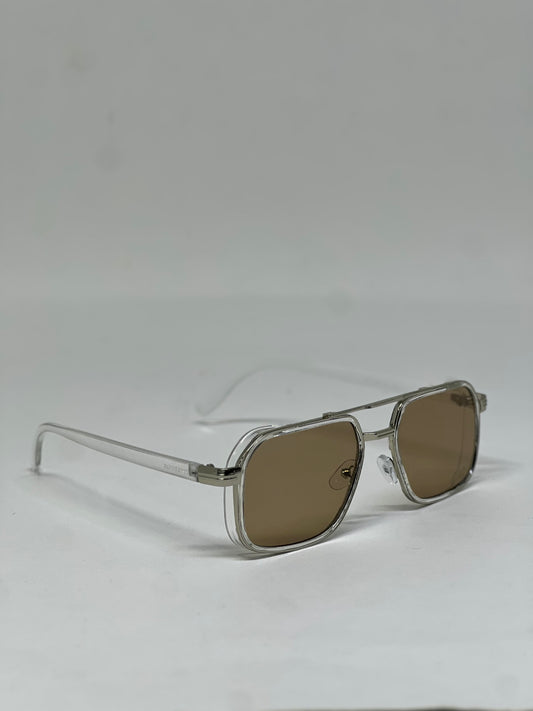 Óculos Favoretti | Aviator Luxury - Stark Translucent