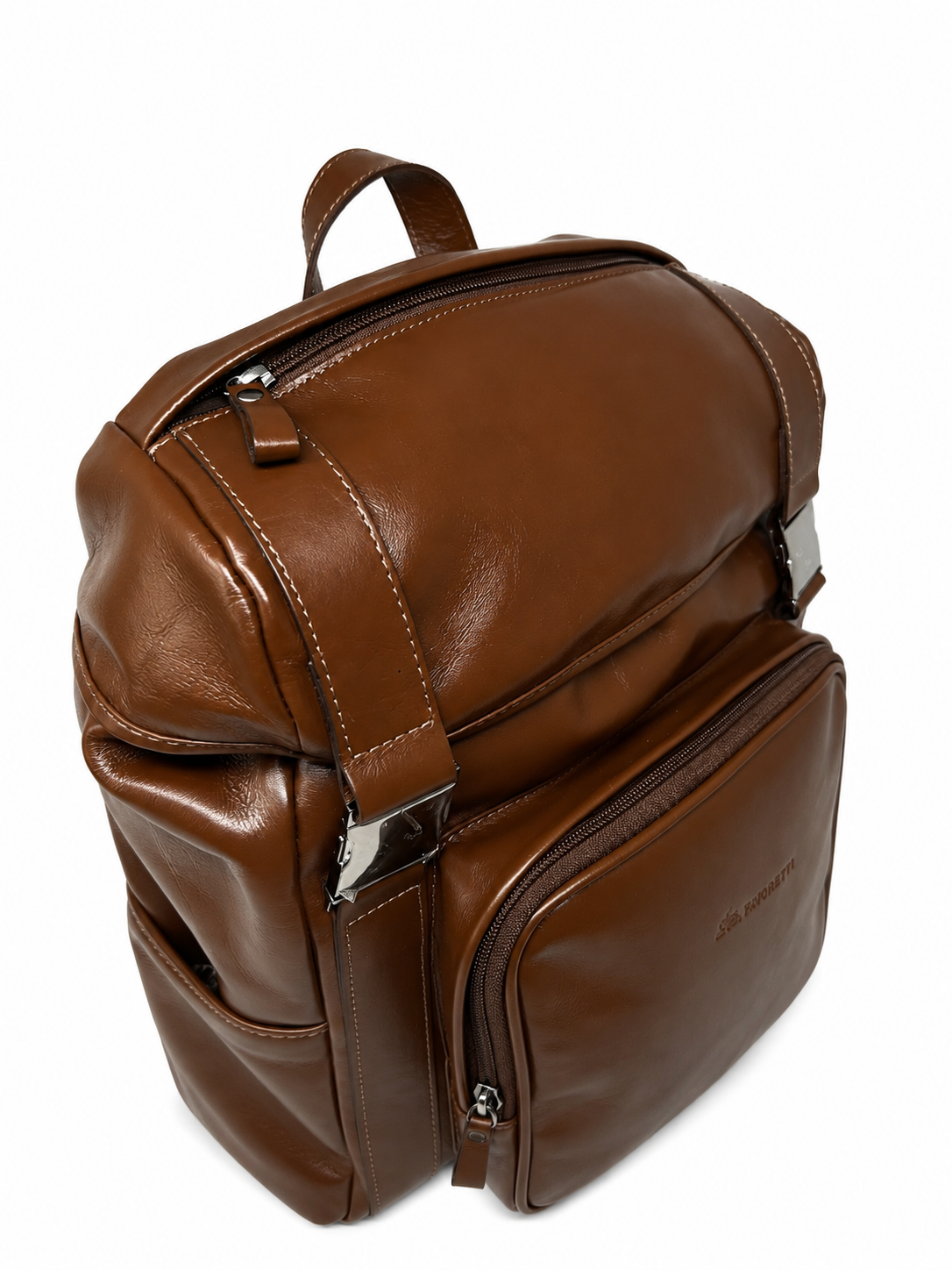 Mochila Favoretti Couro Legítimo