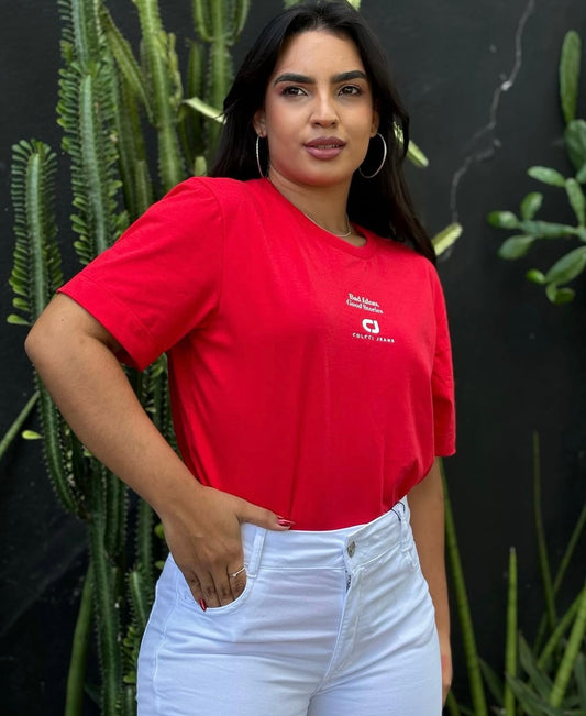 CAMISETA COLCCI - VERMELHA