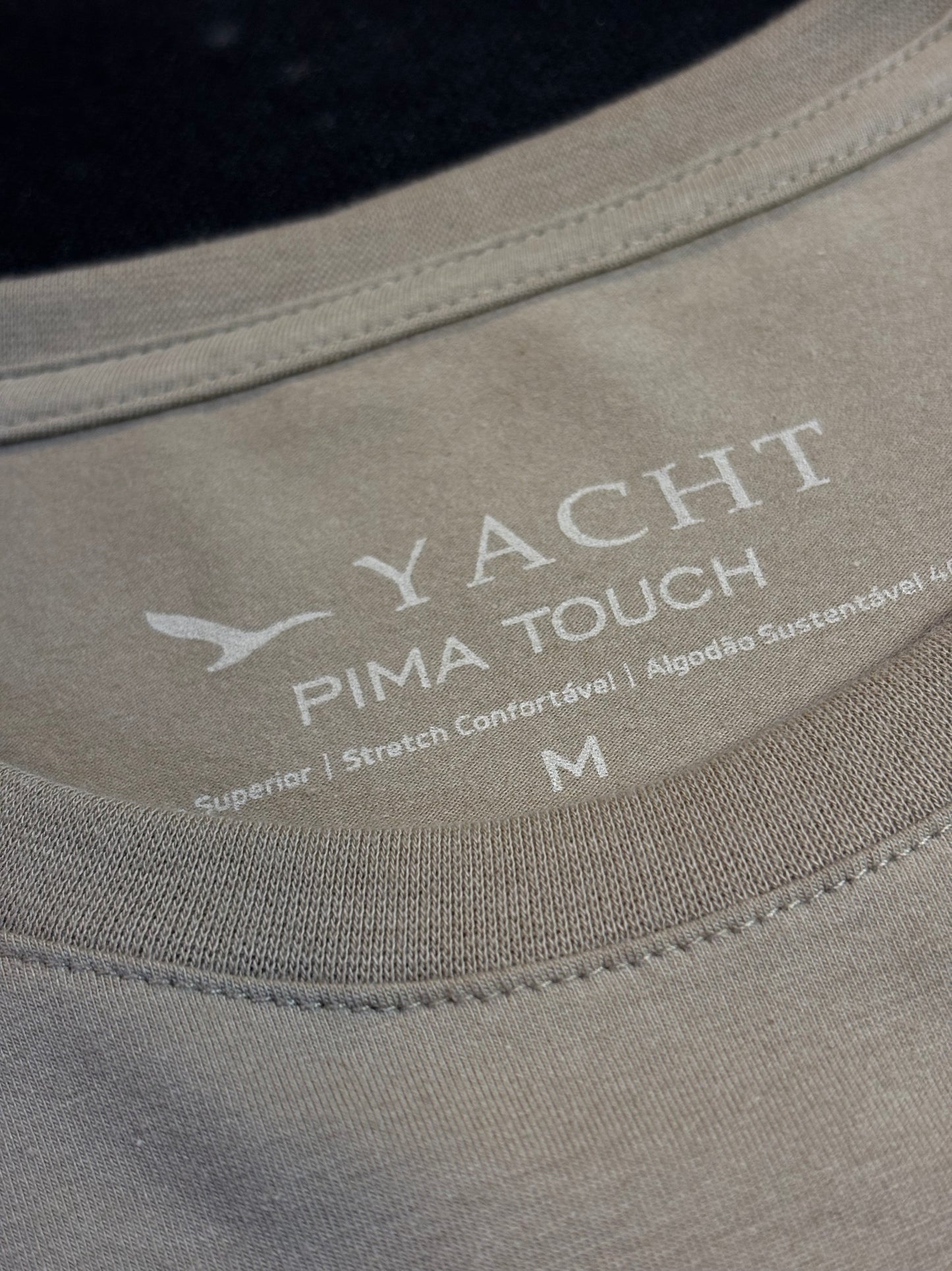 Camiseta Yacht Pima Touch Cappuccino