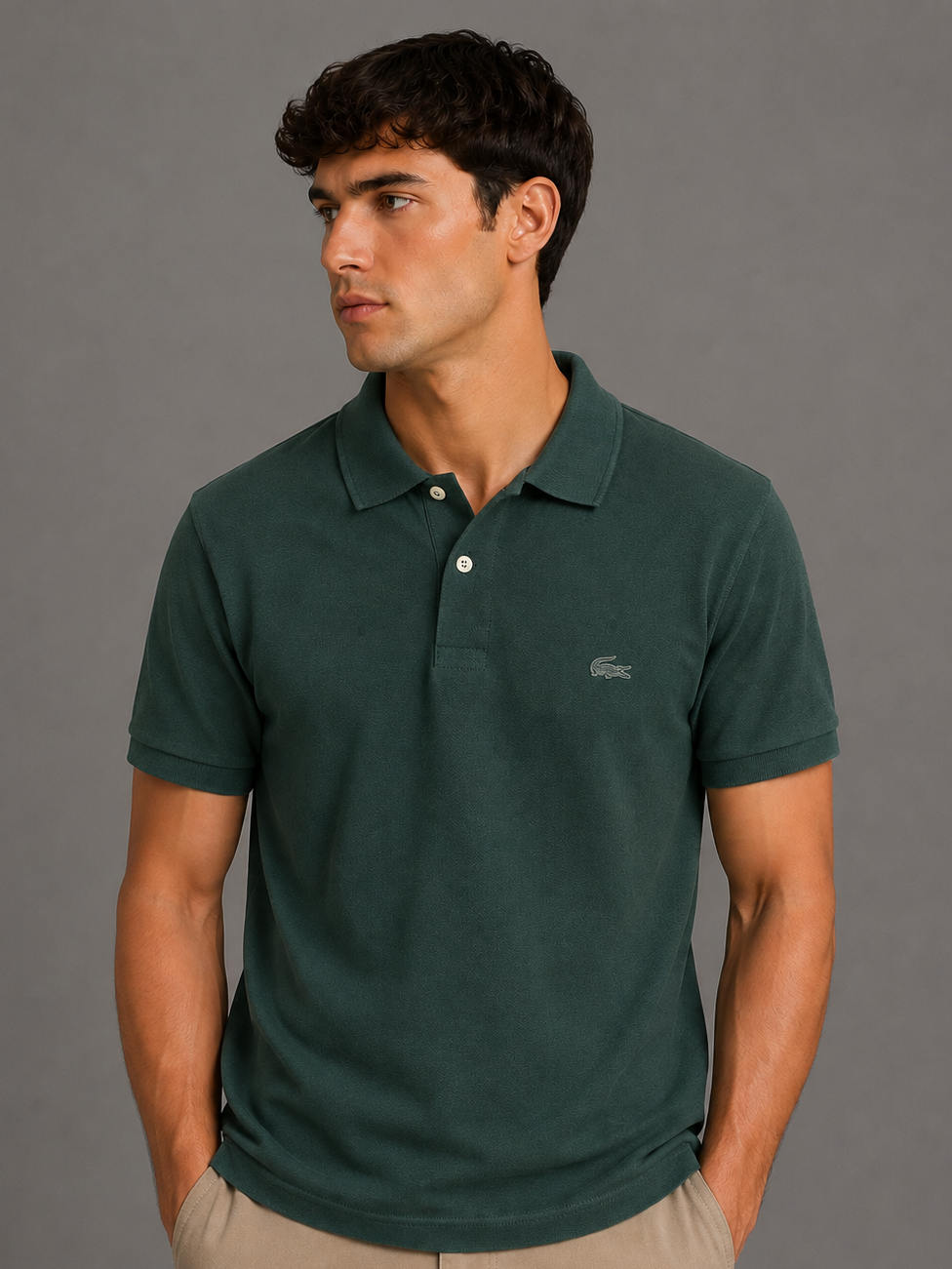 Camisa Polo Lacoste Verde