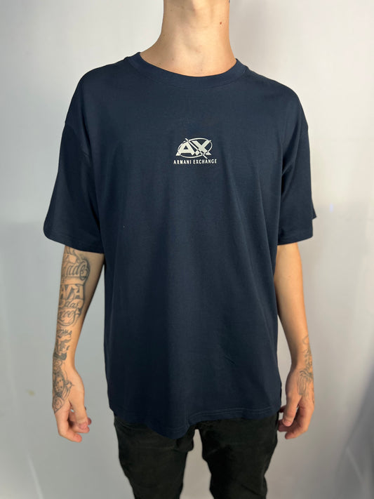 Camiseta Armani | Oversized - Azul Marinho