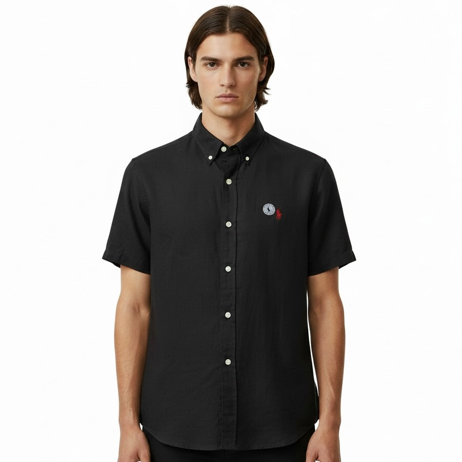 Camisa Ralph | Casual Linho - Noite