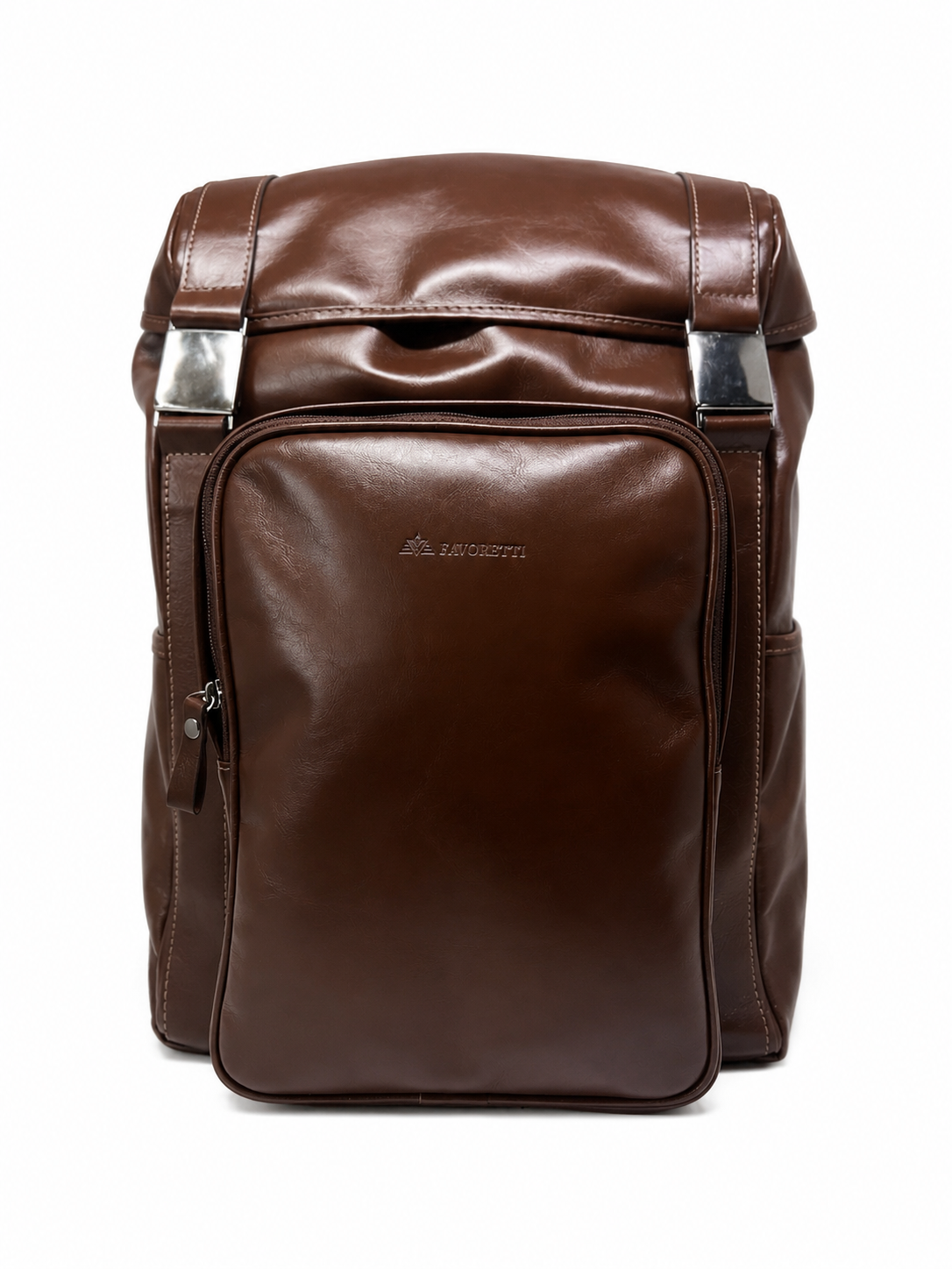 Mochila Favoretti Couro Legítimo
