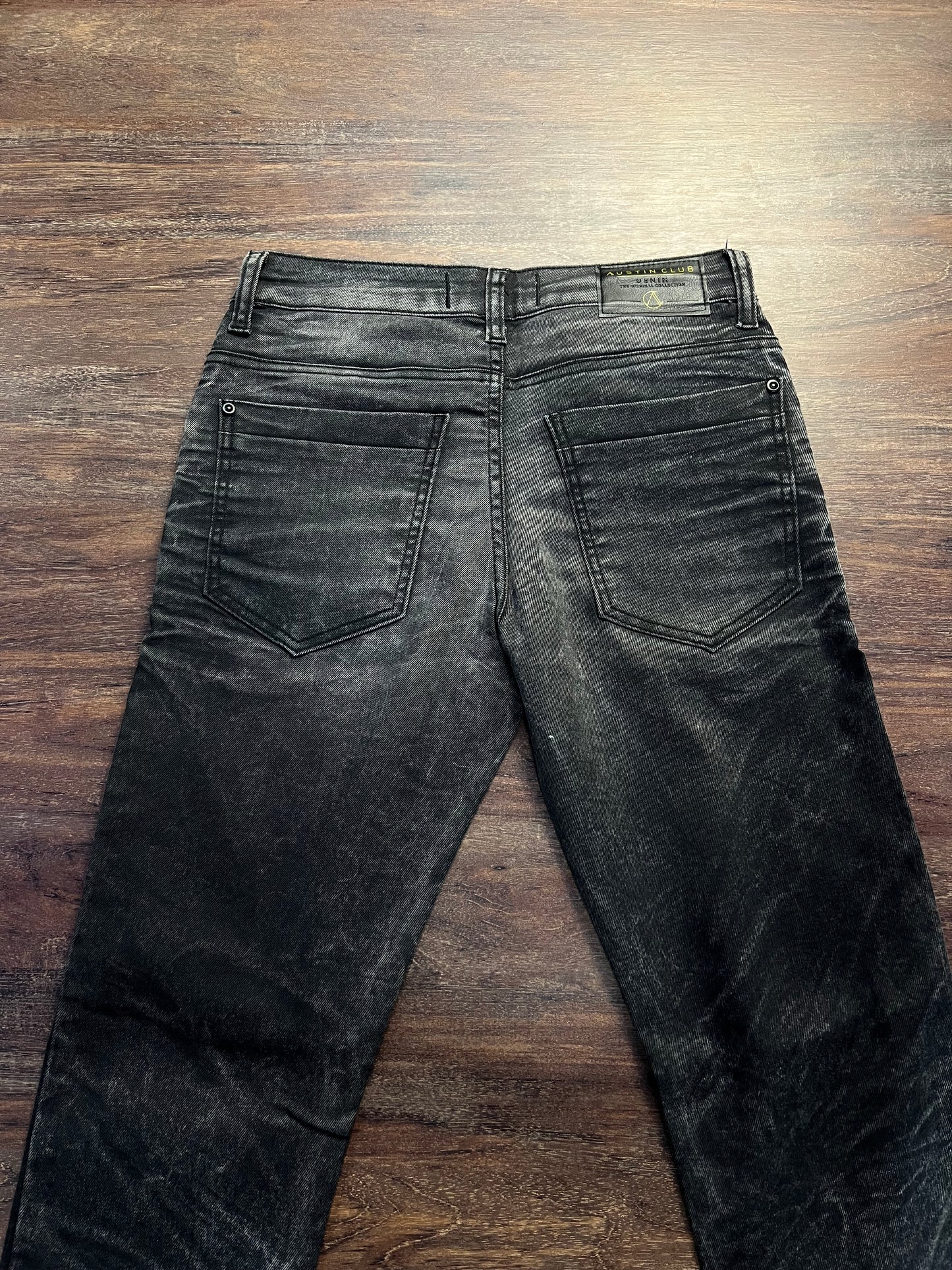 CALÇA JEANS | AUSTIN GLUB - PRETA
