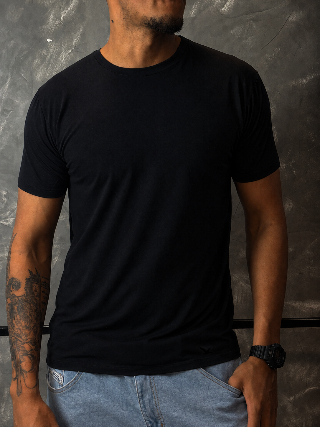 Camiseta Yacht Tech Modal Preta