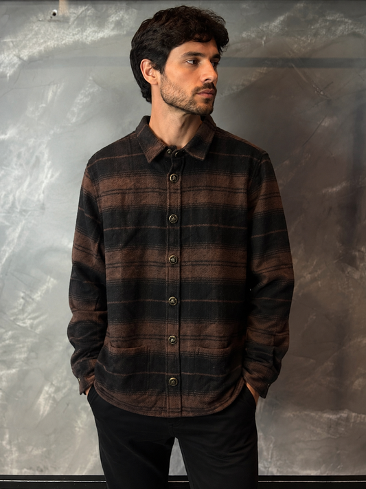 Camisa Favoretti Overshirt Xadrez       Lamborghini Drop 1