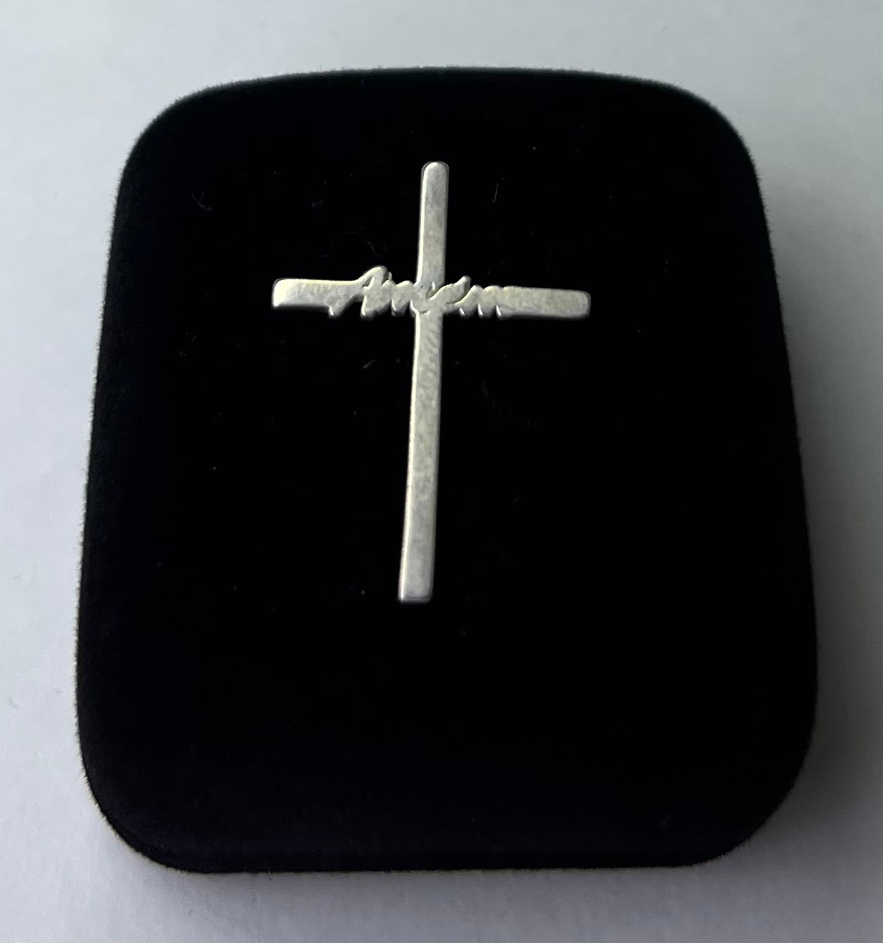 PINGENTE CRUZ  PRATA