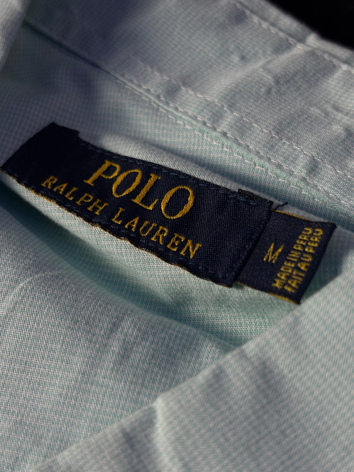 Camisa Ralph | Casual Linho - Ocean