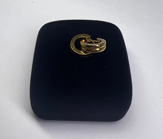 ARGOLA BANHADA A OURO