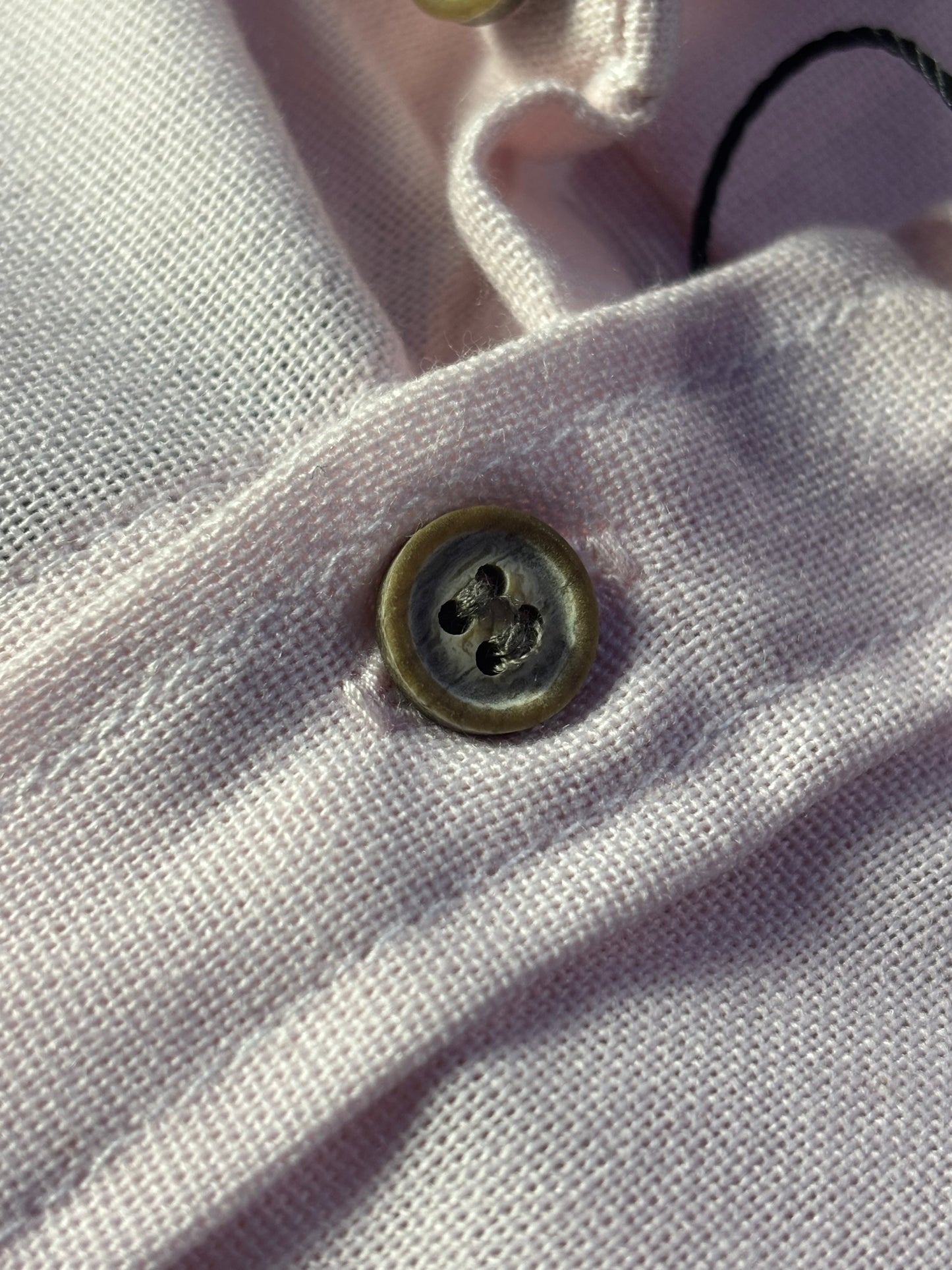Camisa Ralph Lauren | Casual Linho - Super Light Pink
