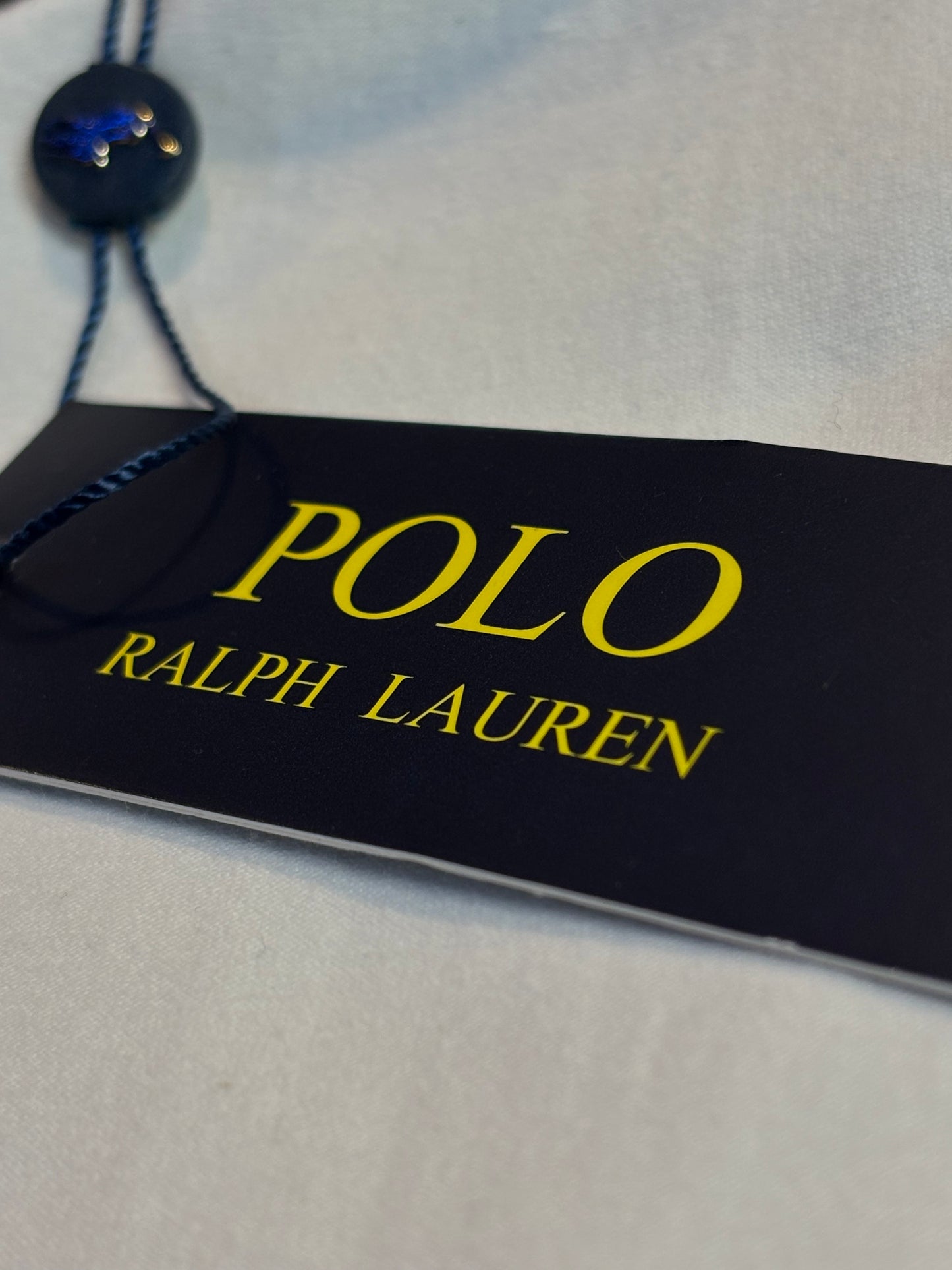 T-Shirt Ralph Lauren Tee Special Cotton Pima Branca Nuvem