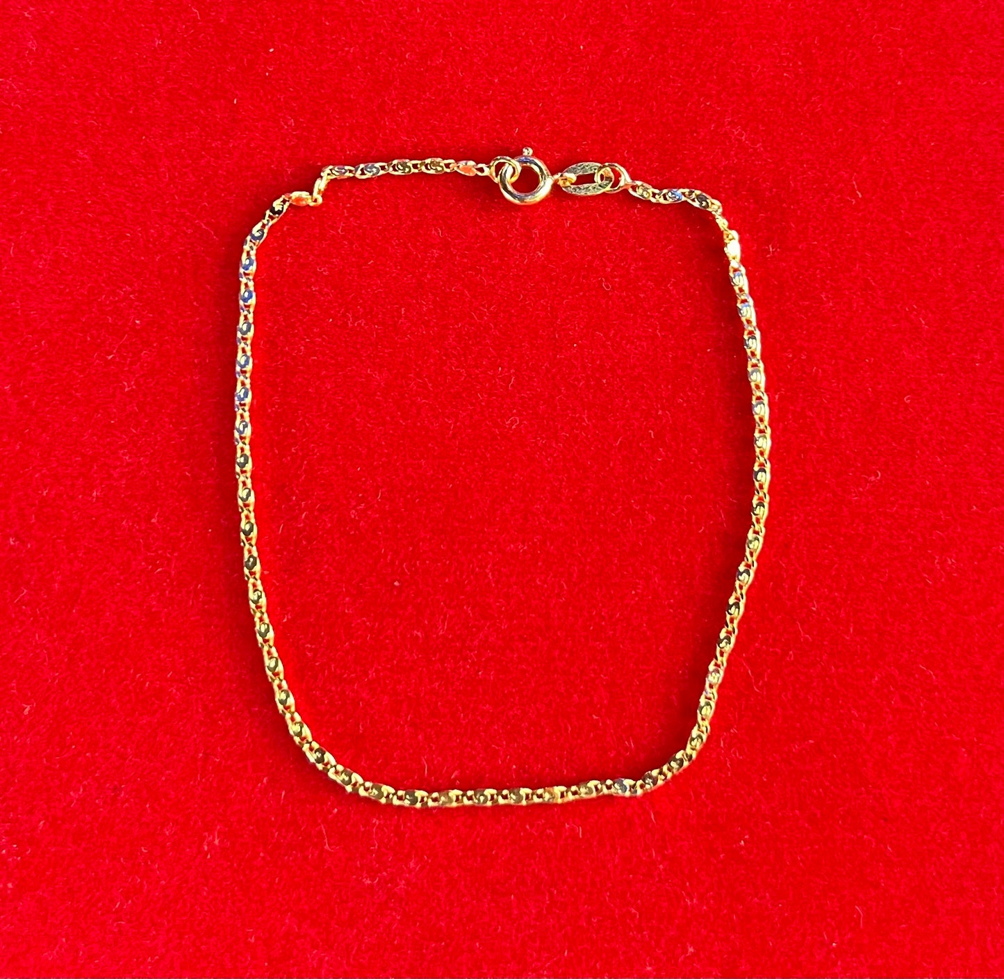 Singa Pura| Pulseira Banhada a Ouro 18K - 20 cm