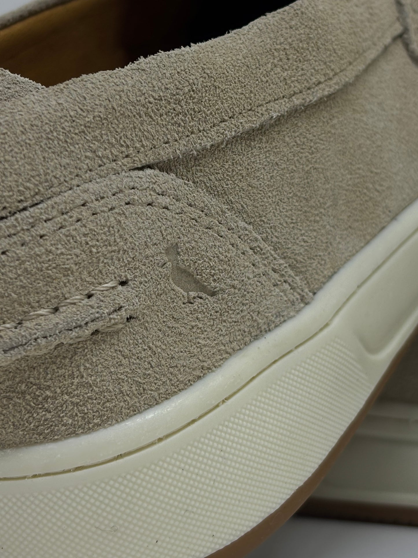 Loafer Casual Suede Off White