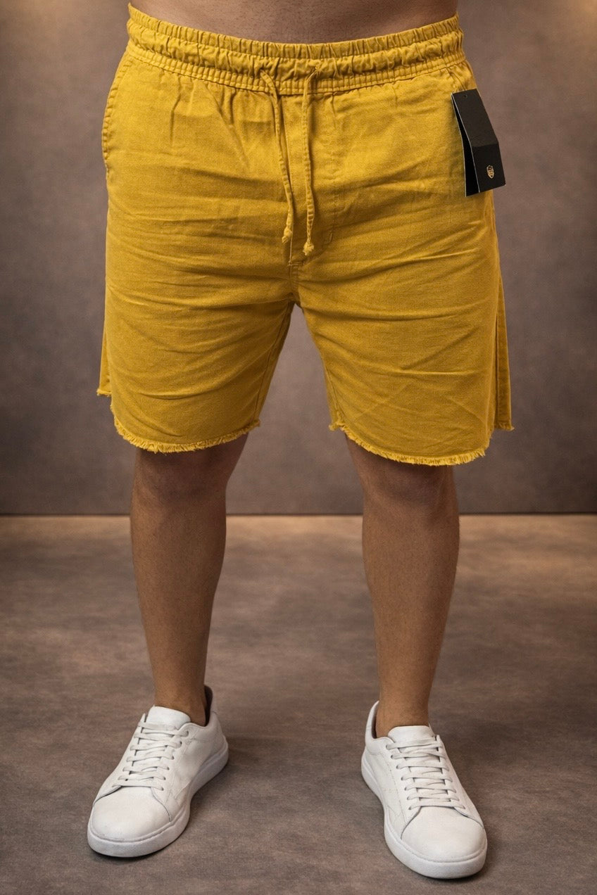 Short Casual Osklen | Sarja natural Flow - Honey