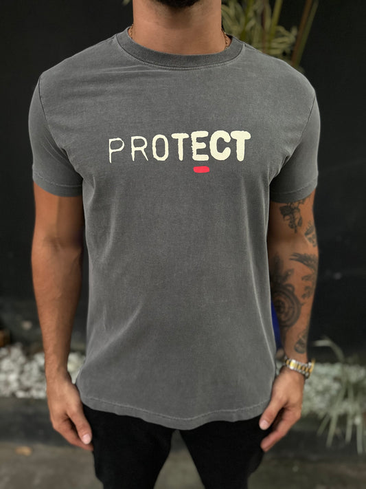CAMISETA OSKLEN STONE - Protect Cinza