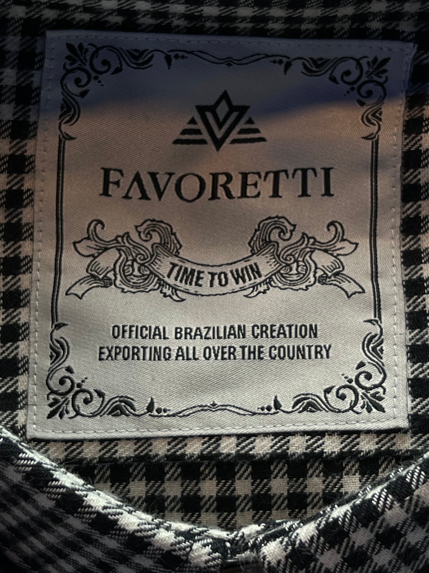 Camisa Favoretti Xadrezfav Drop 1