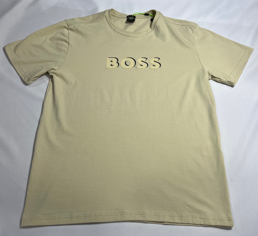 CAMISETA PERUANA HUGO BOSS BEGE