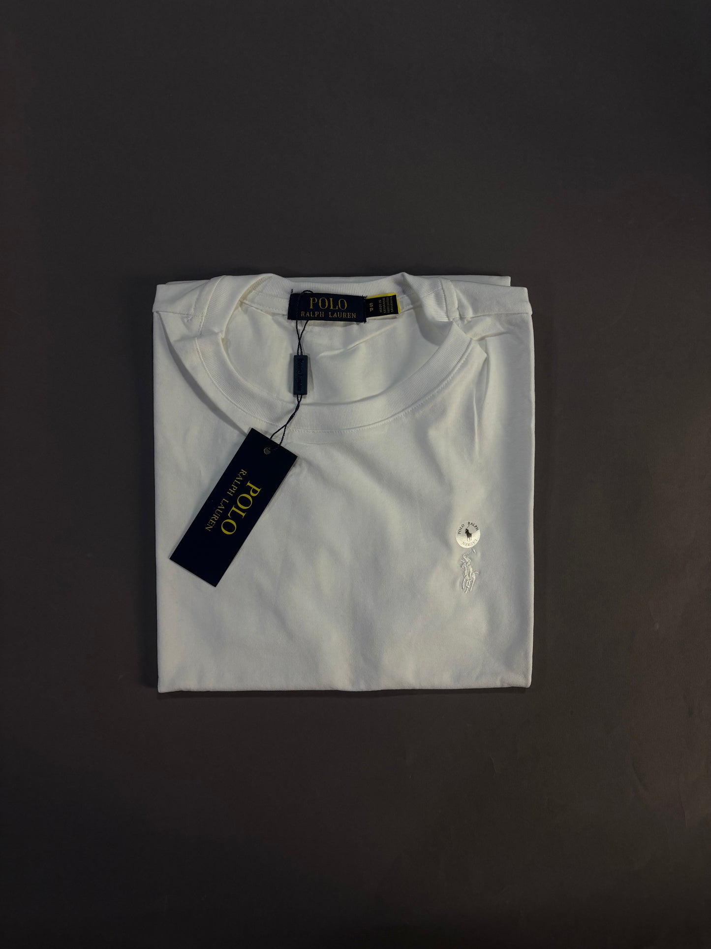 T-Shirt Ralph Lauren | Tee Special Cotton Pima -  Branca Nuvem
