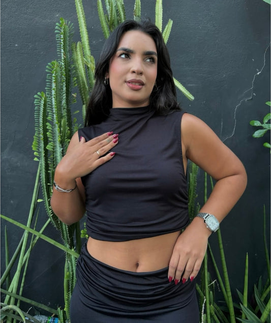 BLUSA COLCCI - PRETA