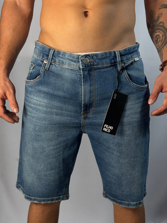 Bermuda Filho Rico | Denim Crown - Dark Blue