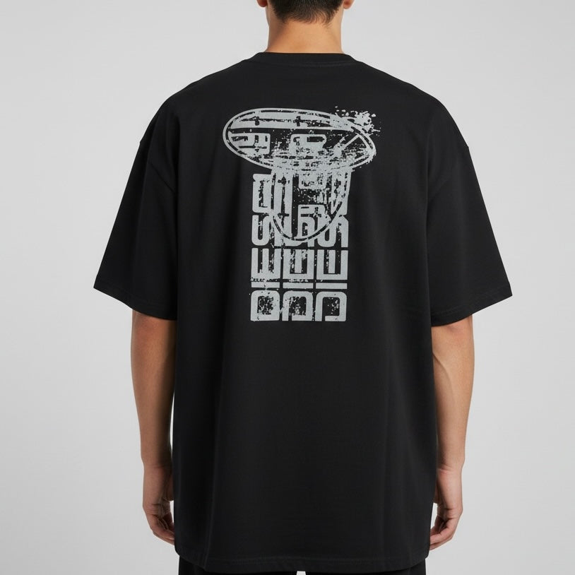 Camiseta Diesel | Oversized - Black