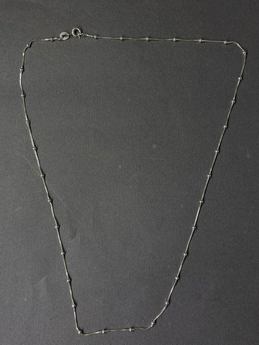 Corrente Bolitas Prata 925 italiana