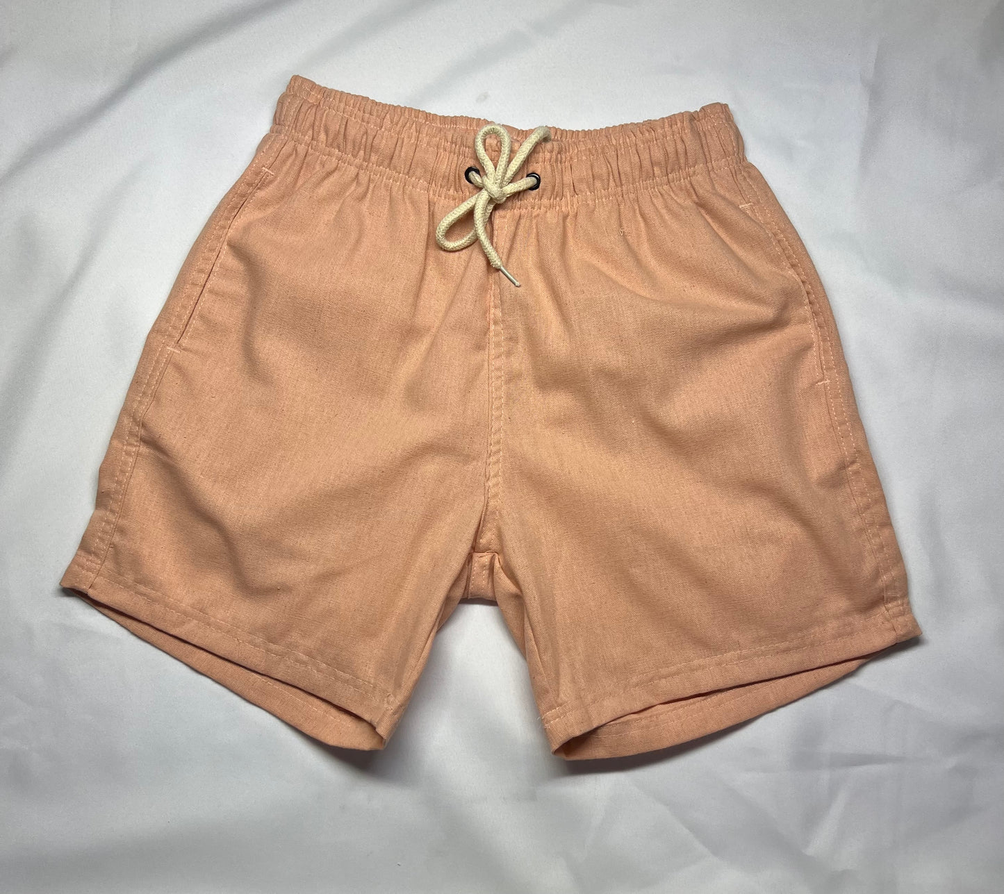 SHORT CASUAL LINHO SALMÃO