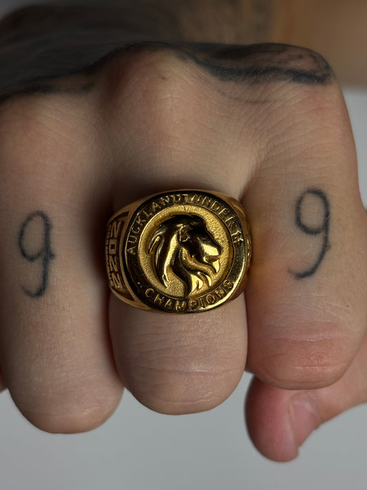 Anel | Dourado Lion - 21 cm