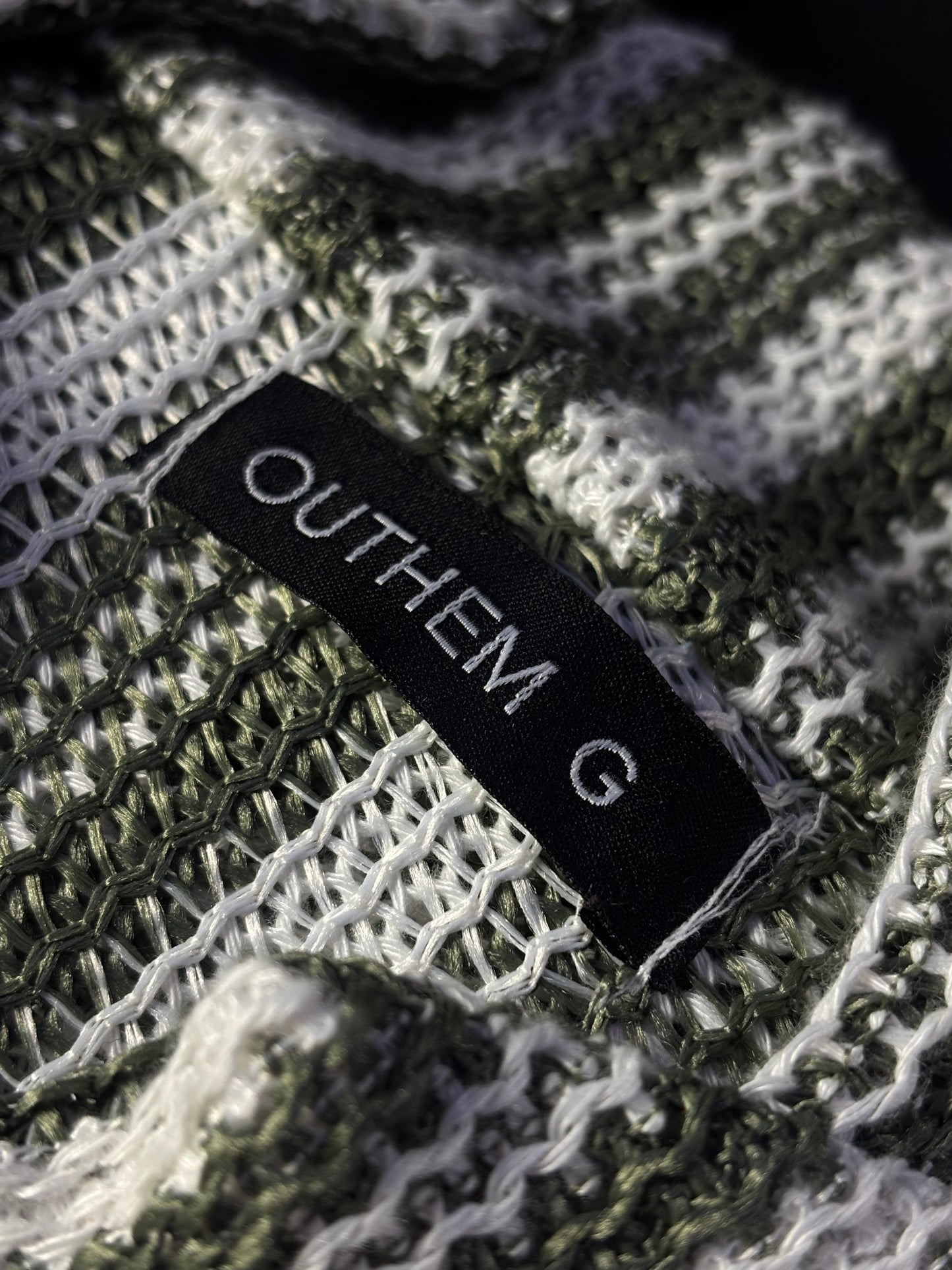 Camisa Outhem Casual Tricot Listrada