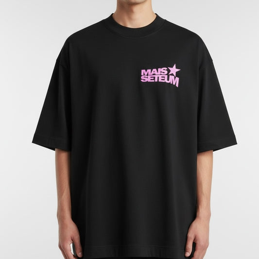 Camiseta Oversized | +71 Don’t Get | Preto