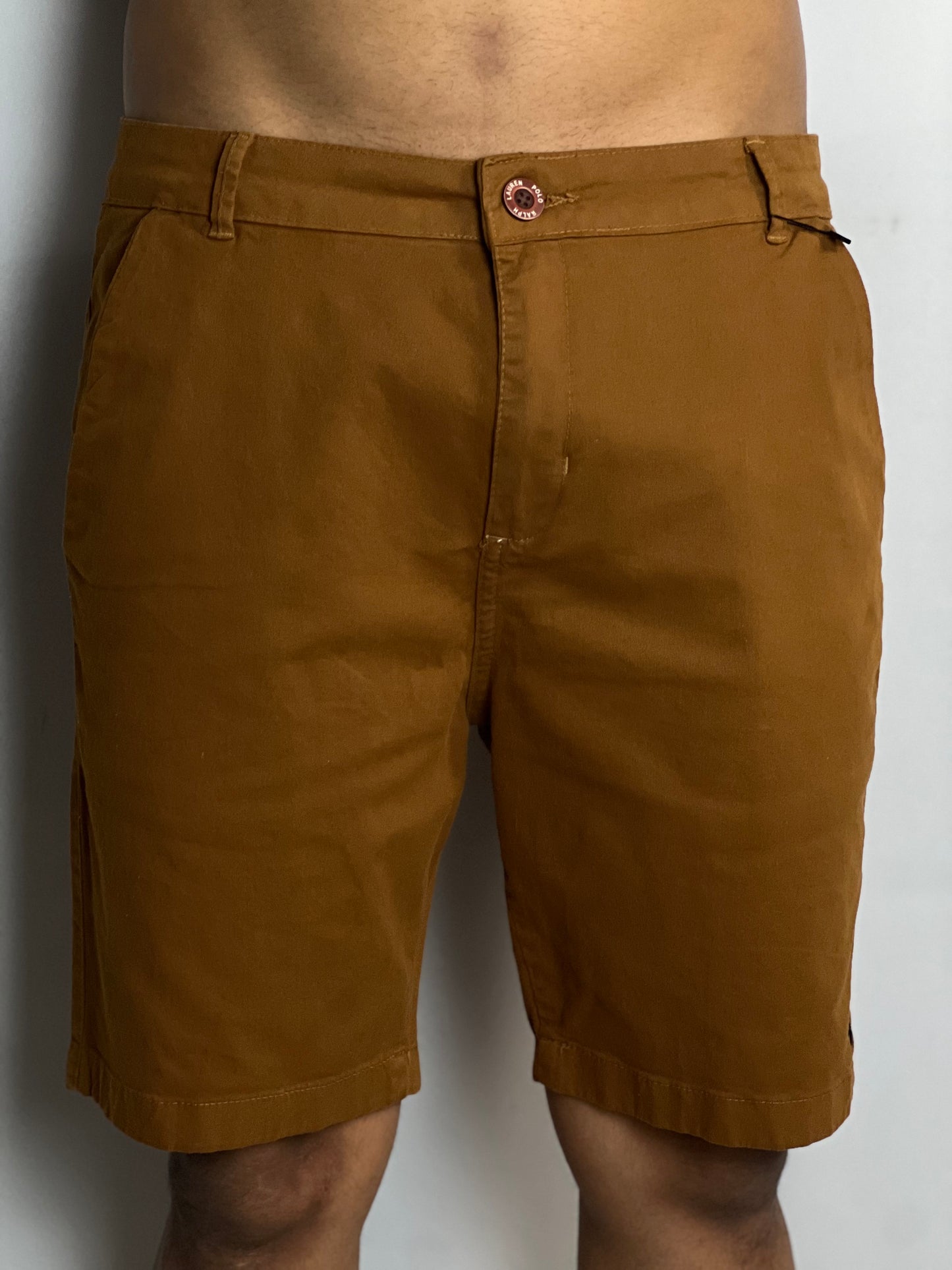 Bermuda Alfaiataria Ralph Lauren | Sarja Twill Soft - Brown