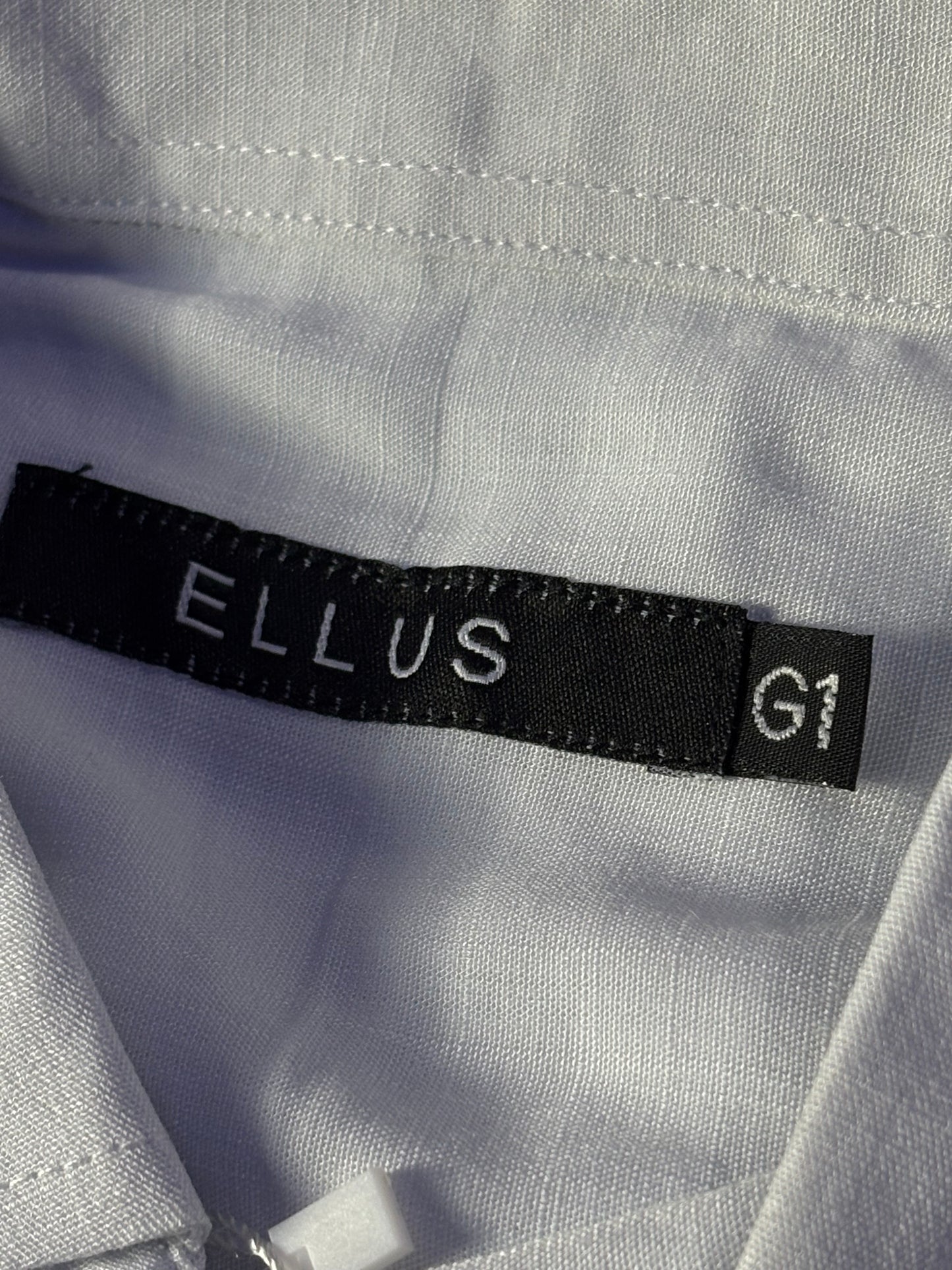 Camisa E | Casual Viscolinho - White True