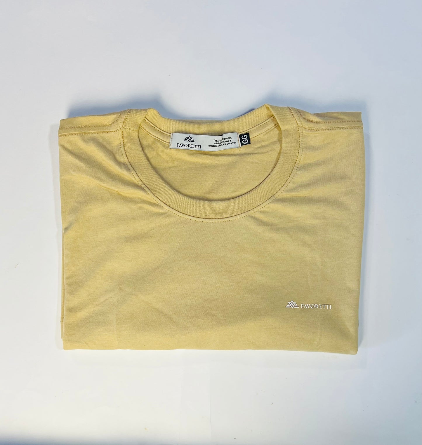 T-Shirt Favoretti | Cotton Fav - Alto Relevo De La Crème