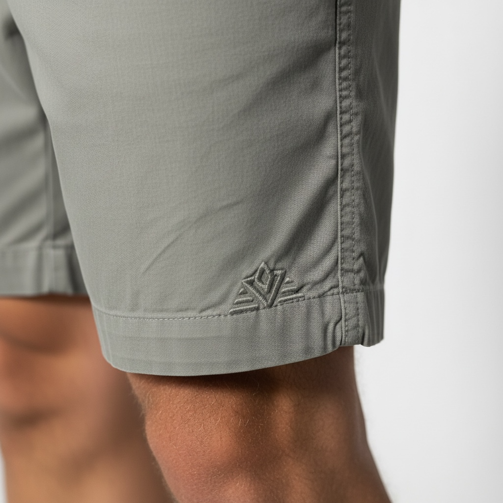 Short Casual Favoretti | Sarja Ateliê - Safari Sage Cáqui