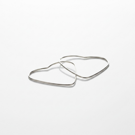 BRINCO DE PRATA | Coração