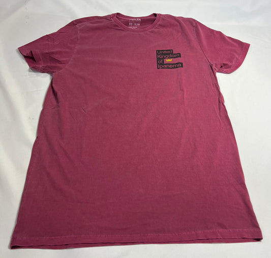 CAMISETA OSKLEN STONE -Exg Vinho Marsala