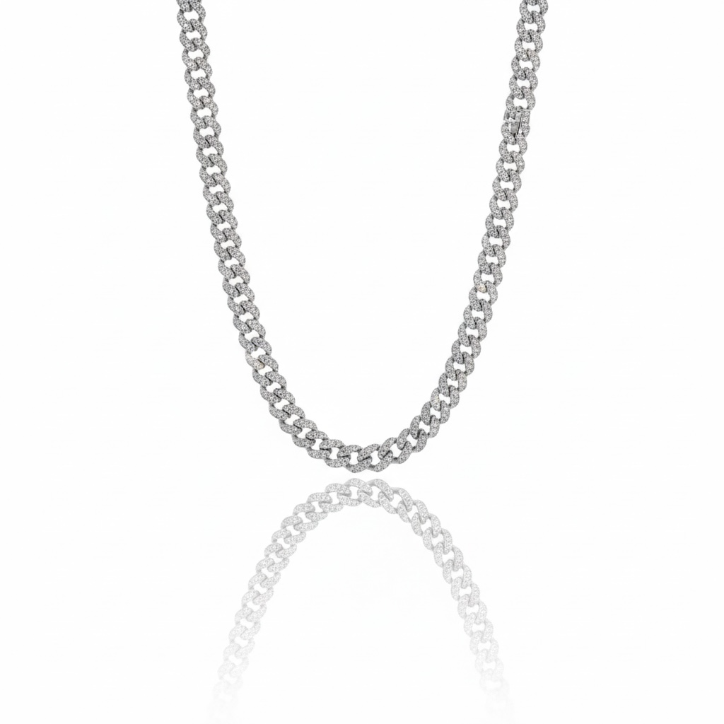 Corrente Ice | Zircônias - 60cm