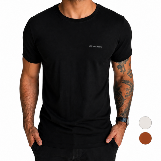 T-Shirt FAVORETTI Essenza FAV CLÁSSICA MONOCHROME