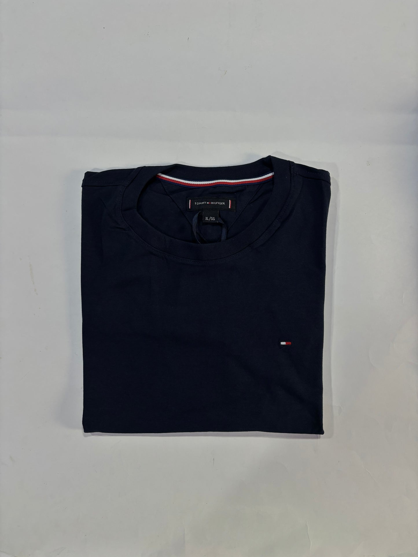 T-Shirt Tommy | Special Tee Super Cotton Pima - Flag Azul Marinho