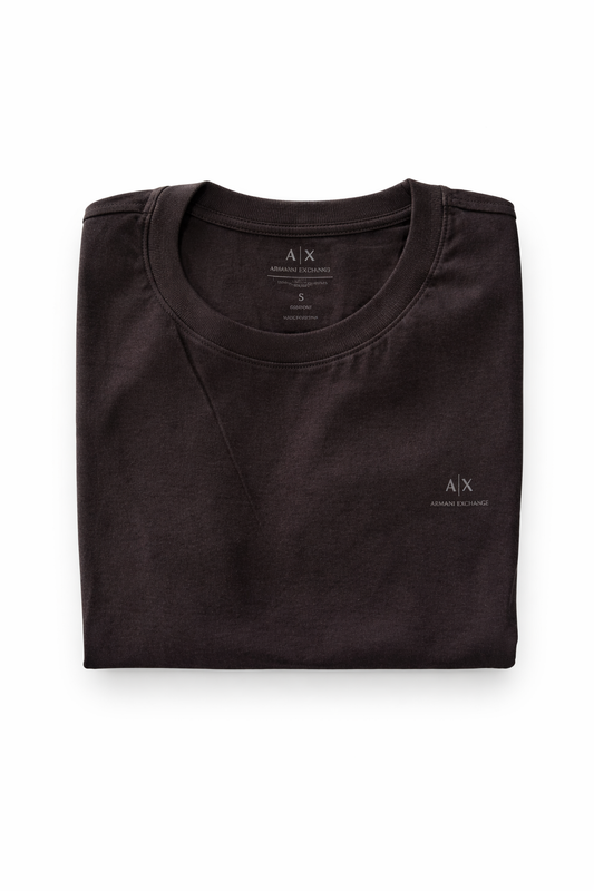 T-Shirt Armani Exchange | Special Tee Super Cotton Pima - Chocolate
