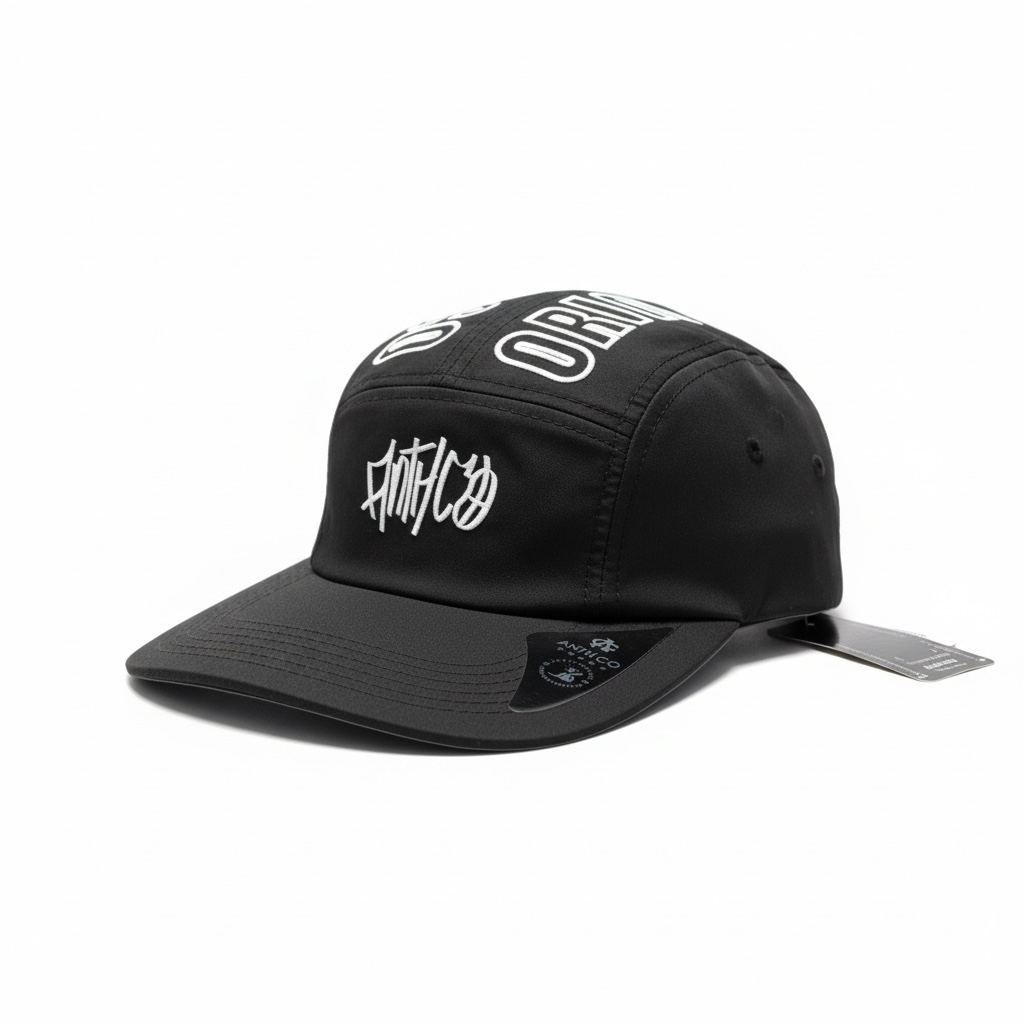 Boné Anth-Co | Hat Head Detail - Black