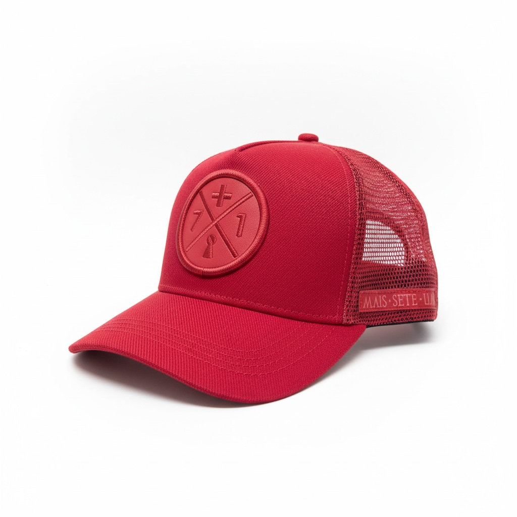 Boné +71 Clothing | Trucker Cap - Red Scarlet