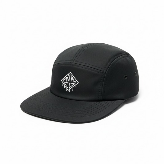 Boné Anth-Co | Five Panel - Soft Black