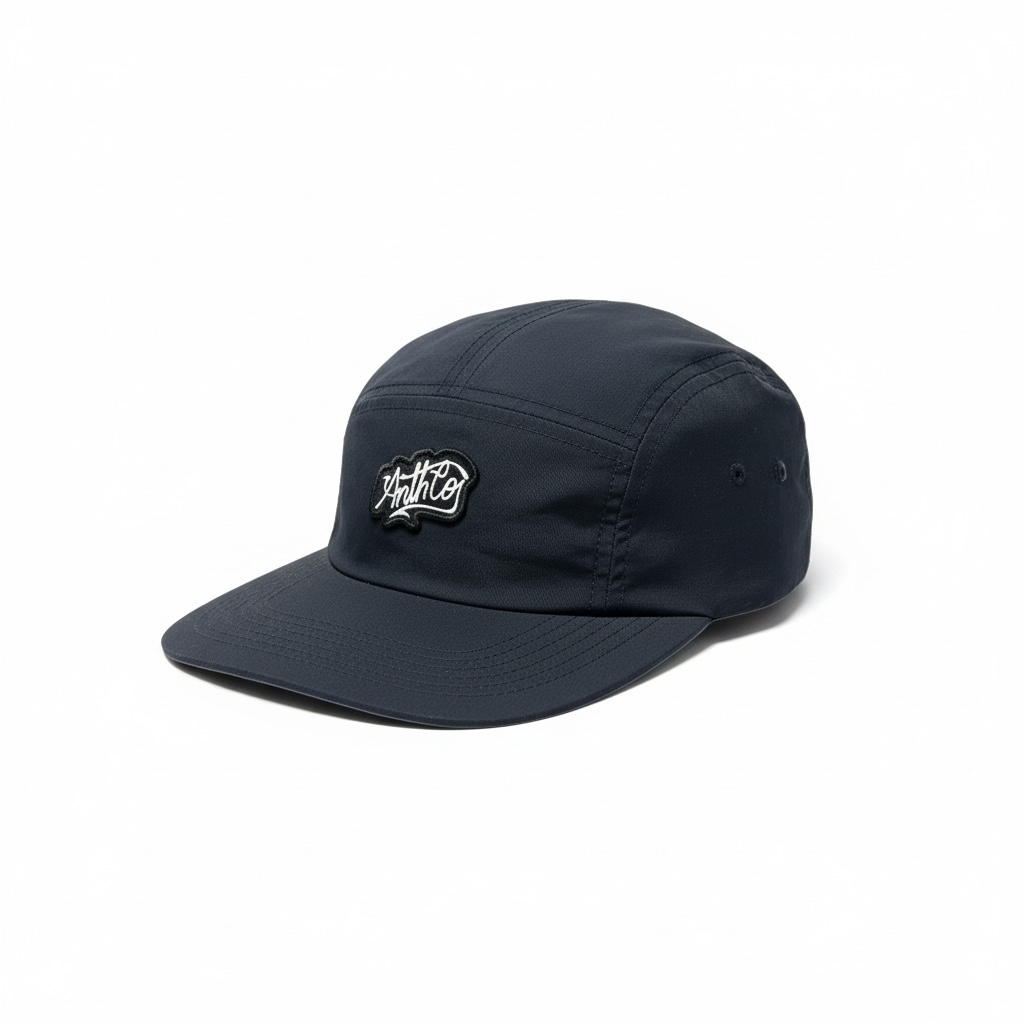 Boné Anth-Co | Five Panel - Soft Black